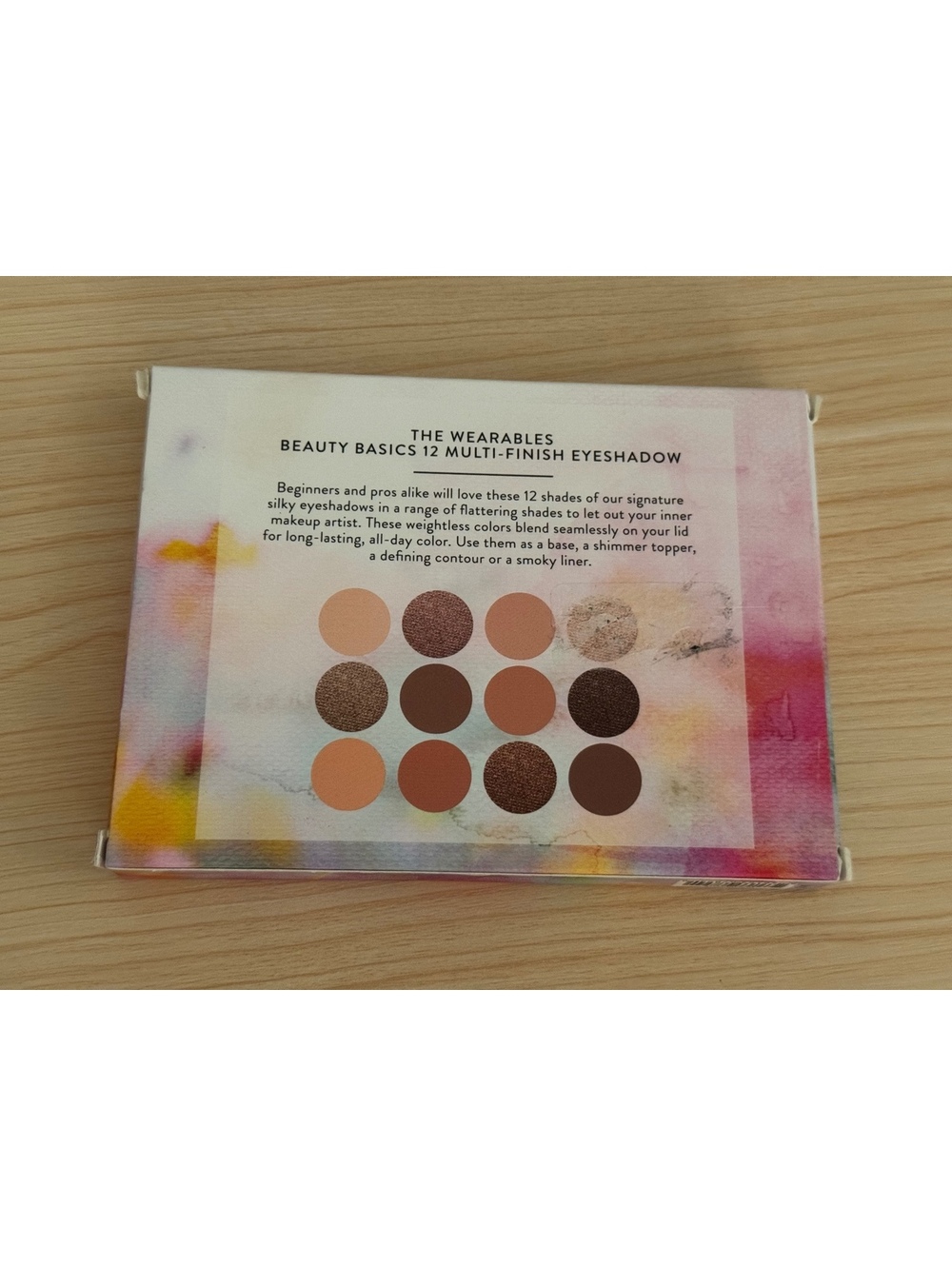 Laura Geller The Wearables Beauty Basics 12 Multi-Finish Eyeshadow Palette NEW